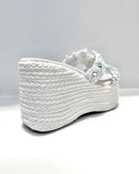 PLATAFORMA KARINA CON PERLAS CELESTE