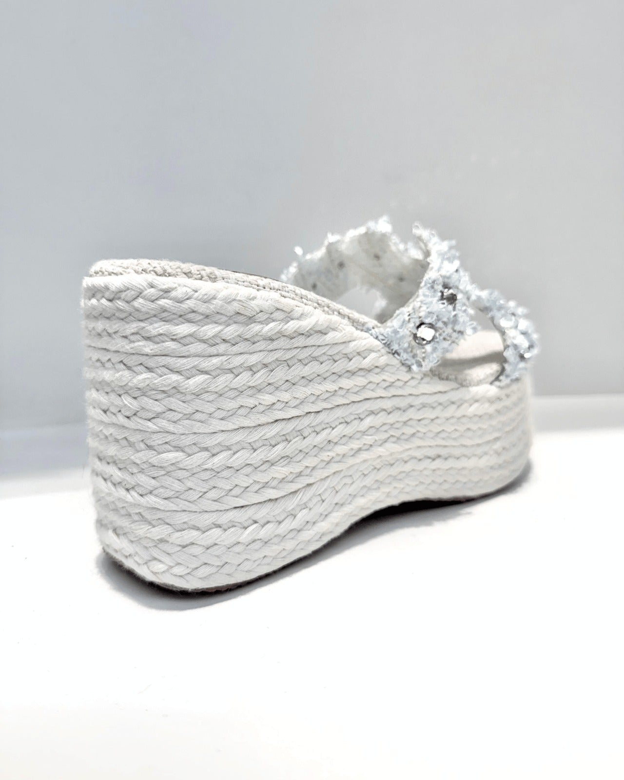 PLATAFORMA KARINA CON PERLAS CELESTE